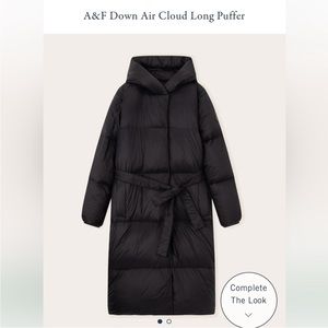 Abercrombie & Fitch Air Cloud Long Puffer